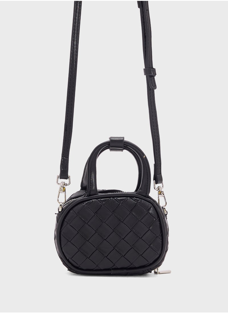 Ginger Woven Crossbody Bag  - Image 2