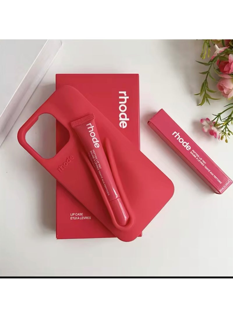 rhode Kafr Rhode Cell Phone Lip Holder Silicone Lip Gloss Cell Phone Holder Lip Holder iPhone Cell Phone Lip Holder Back (Smell Free) - Image 1