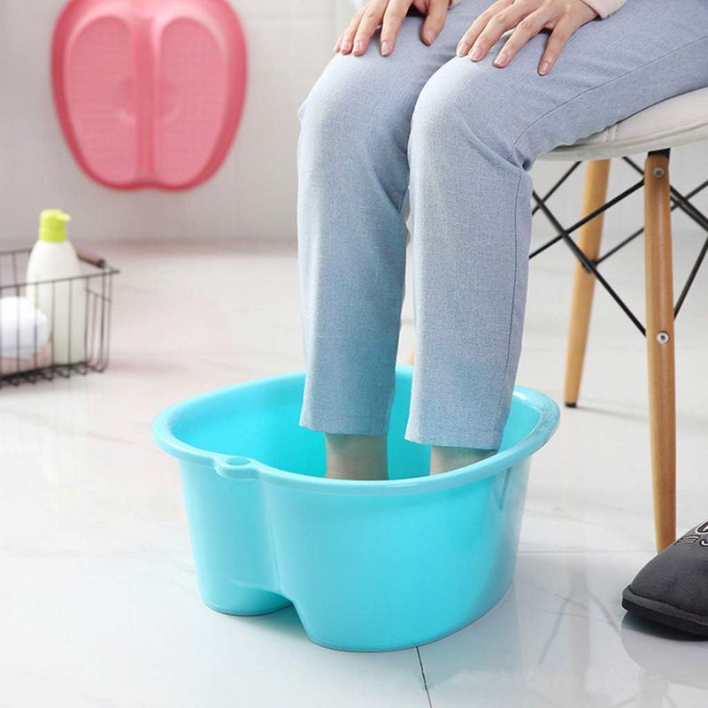 XISAOK Large Foot Bath Spa Tub Basin Bucket Soak Feet Detox Pedicure Massage 3 Colors - Image 4