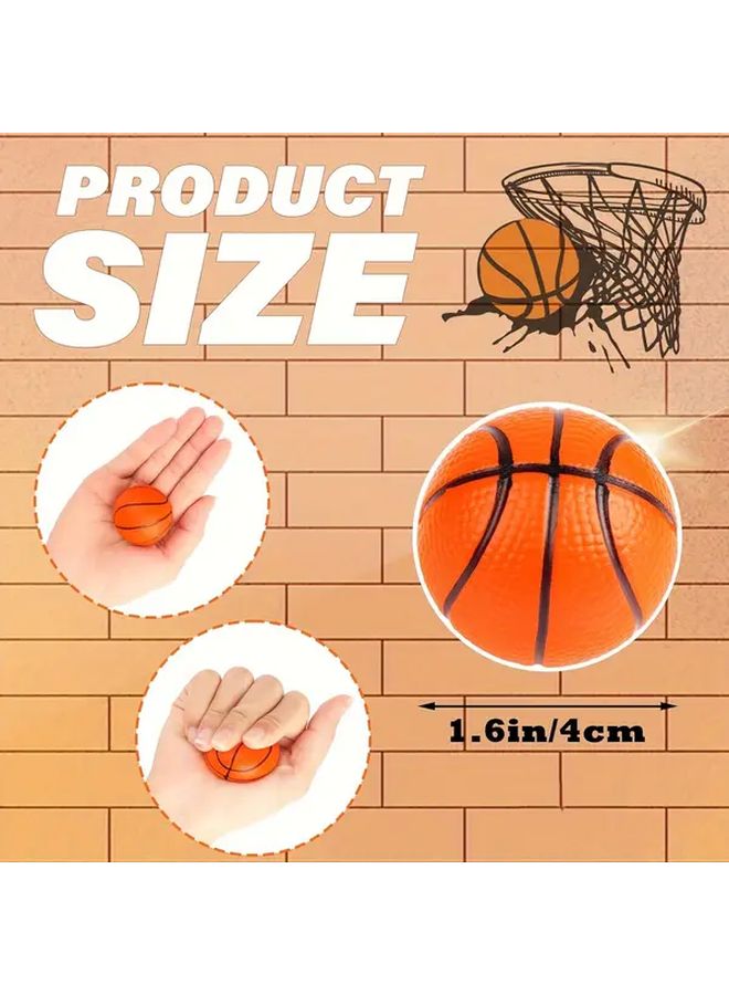24pcs Mini Basketball Stress Balls for Party Favors and School Carnival - Image 3