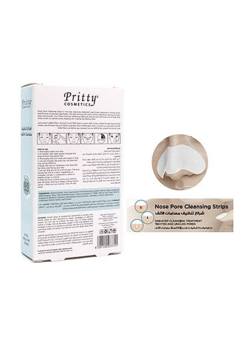 Pritty Nose Pore Cleansing Strips | Regular | 6 Pcs|Pack - Image 2