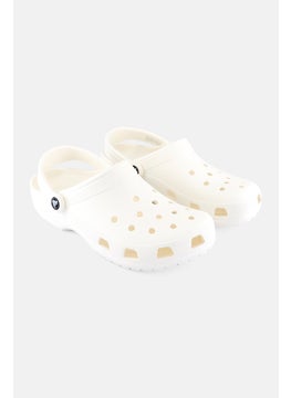 crocs Men Sling Back Classic Clogs, White  - Image 1