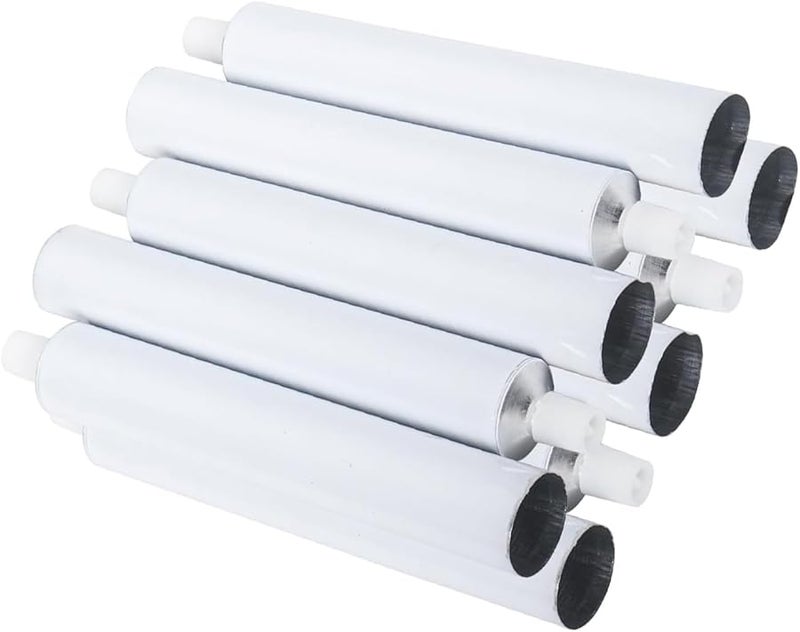 10 قطعة من أنابيب الطلاء الألومنيوم القابلة لإعادة التعبئة مع غطاء آمن للأكريليك والجواش والألوان المائية - Image 2