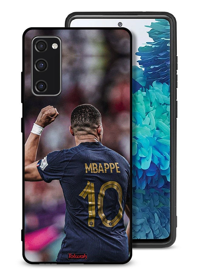 Tolwak Samsung Galaxy S20 FE Protective Case Cover Mbappe 10 - Image 1