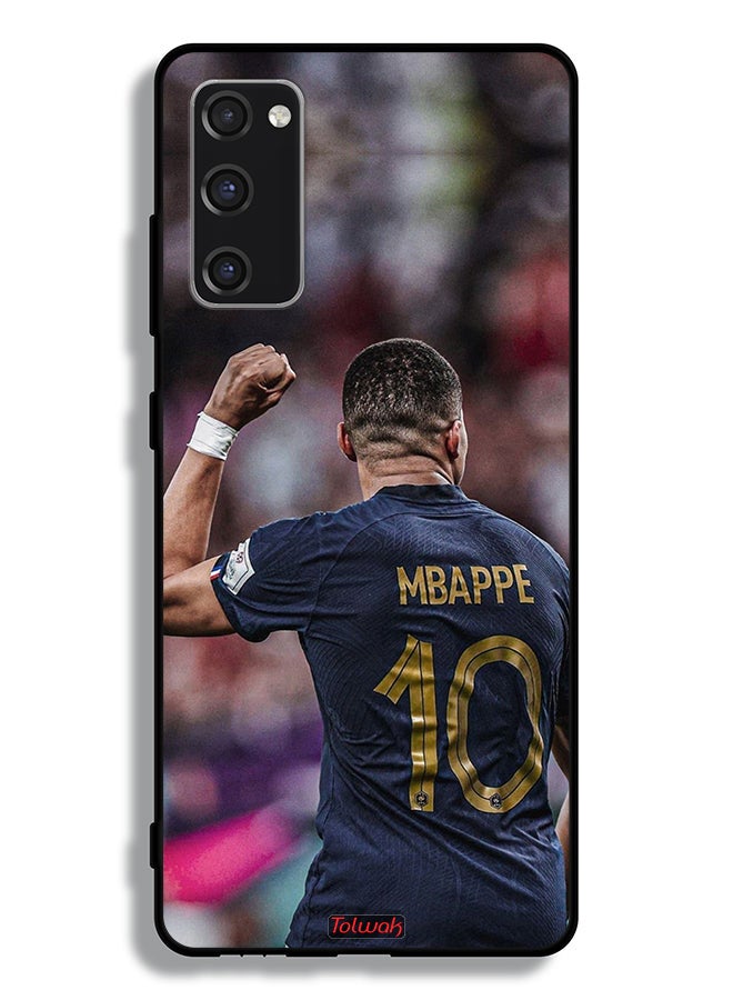 Tolwak Samsung Galaxy S20 FE Protective Case Cover Mbappe 10 - Image 2