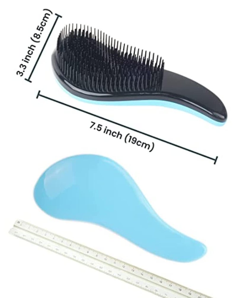 BANIRA Detangling 2 pcs Comb for NaturalCurly Straight Wet or Dry Hair adult kids - Image 2