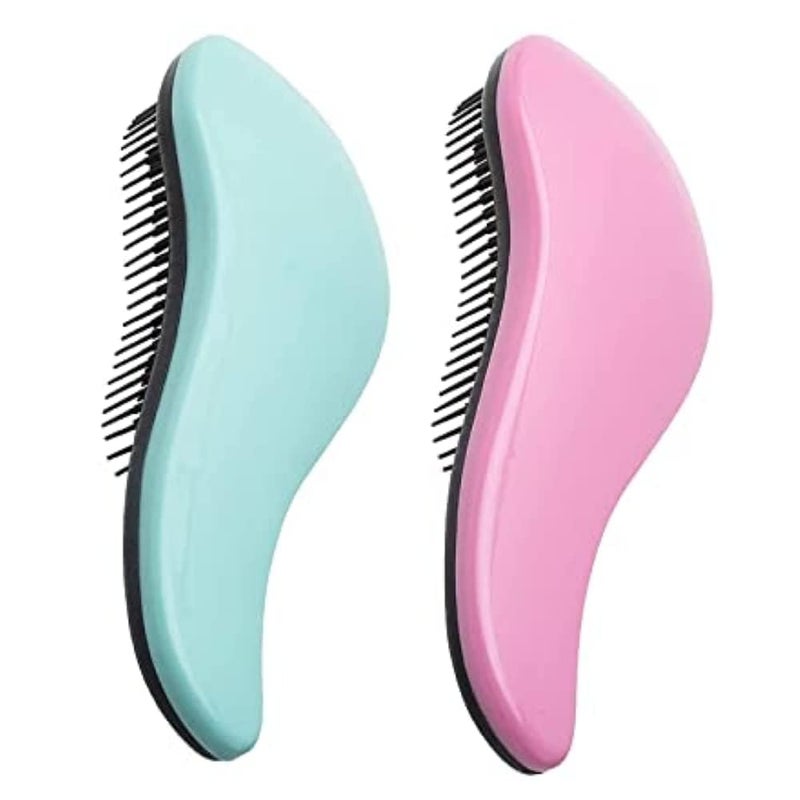 BANIRA Detangling 2 pcs Comb for NaturalCurly Straight Wet or Dry Hair adult kids - Image 1