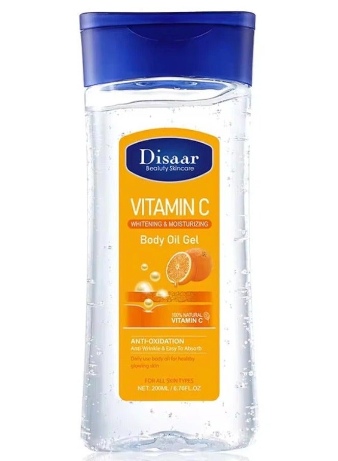 ديسار جل زيتي لتبييض وترطيب الجسم بفيتامين سي 200 مل