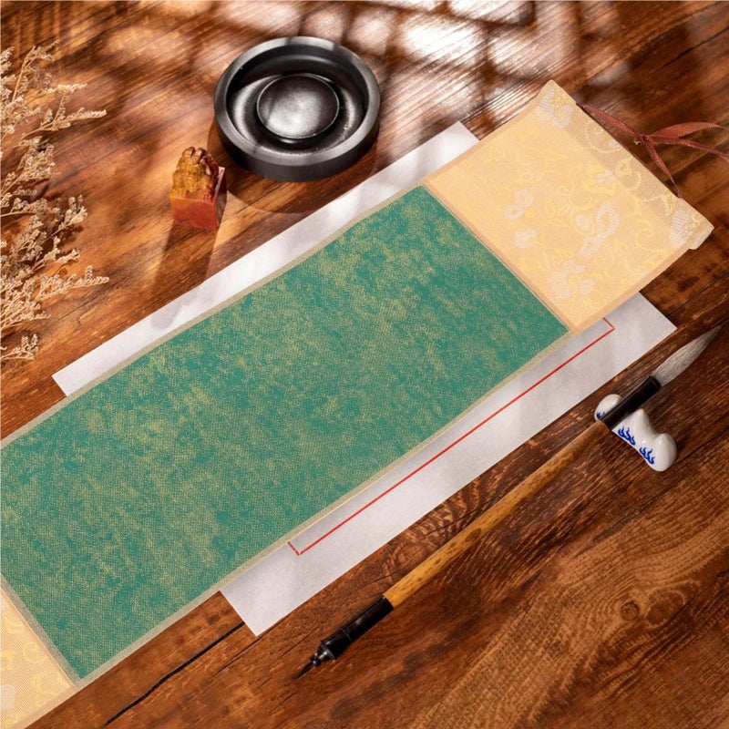 8 Pcs Blank Hanging Scroll Paper Set For Chinese Calligraphy Painting Watercolor Art Decoration - Image 4