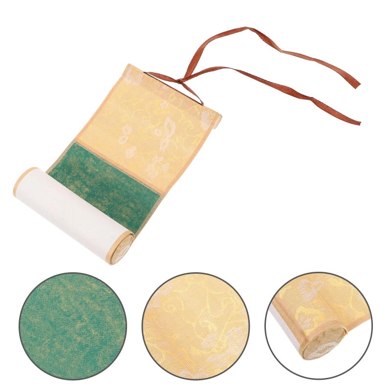 8 Pcs Blank Hanging Scroll Paper Set For Chinese Calligraphy Painting Watercolor Art Decoration - Image 3