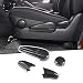 LLKUANG Car ABS Seat Adjustment Switch Control Button Cover Trim Fit for Toyota FJ Cruiser 20072021 Car Interior Accessories4pcs - Image 2