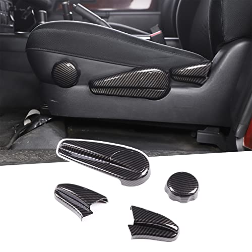 LLKUANG Car ABS Seat Adjustment Switch Control Button Cover Trim Fit for Toyota FJ Cruiser 20072021 Car Interior Accessories4pcs - Image 1