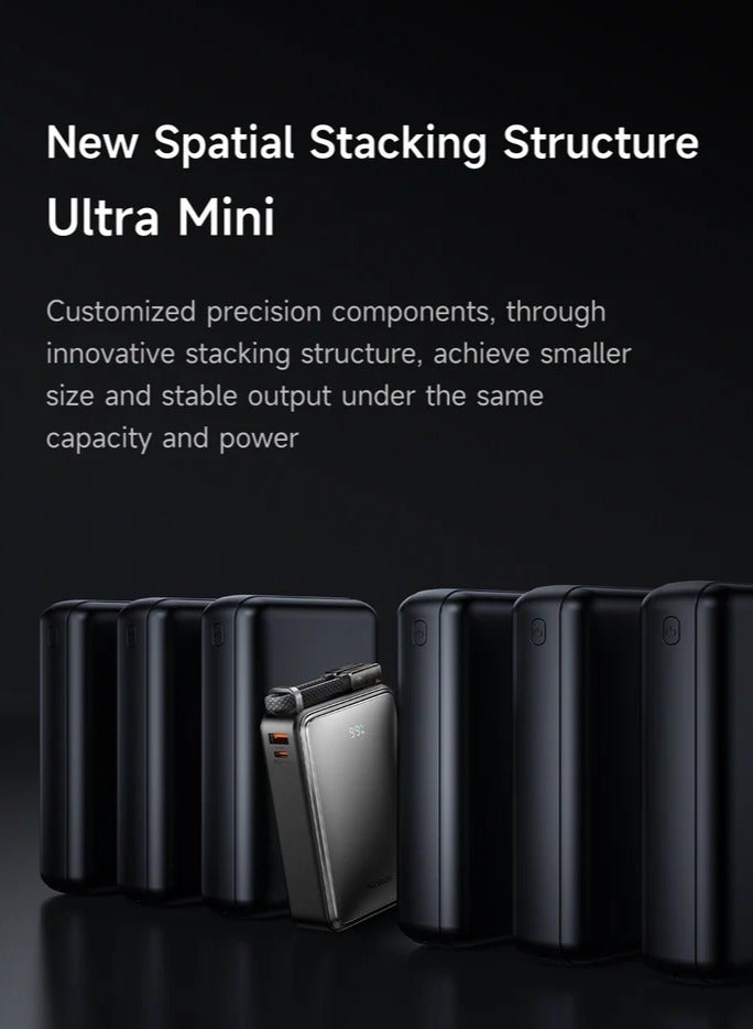Mcdodo Mc-4331 Black 20000 Mah 67w Ultra Mini Digital Display Powerbank - Image 2