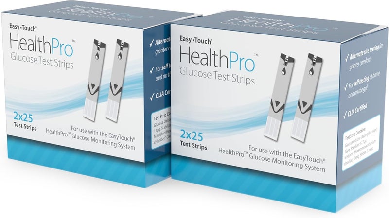 EasyTouch HealthPro Glucose Test Strips (100 Test Strips) - Image 1