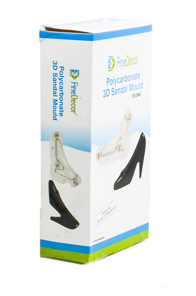 Fine Décor FineDecor 3D Sandal Chocolate Mould FD2540 - Image 4