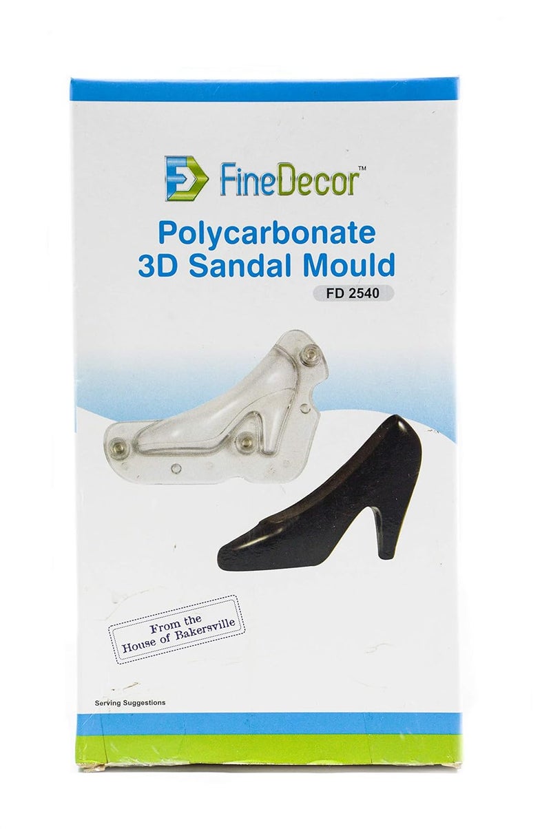 Fine Décor FineDecor 3D Sandal Chocolate Mould FD2540 - Image 3