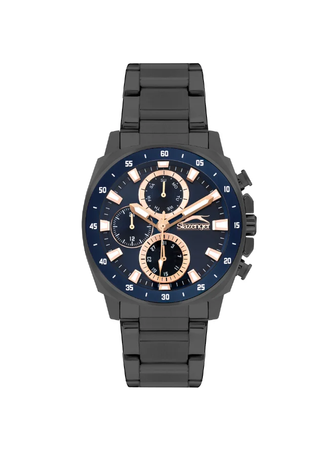 Slazenger Men's Metal Multi Function Watch SL.9.2292.2.04 - 44 mm