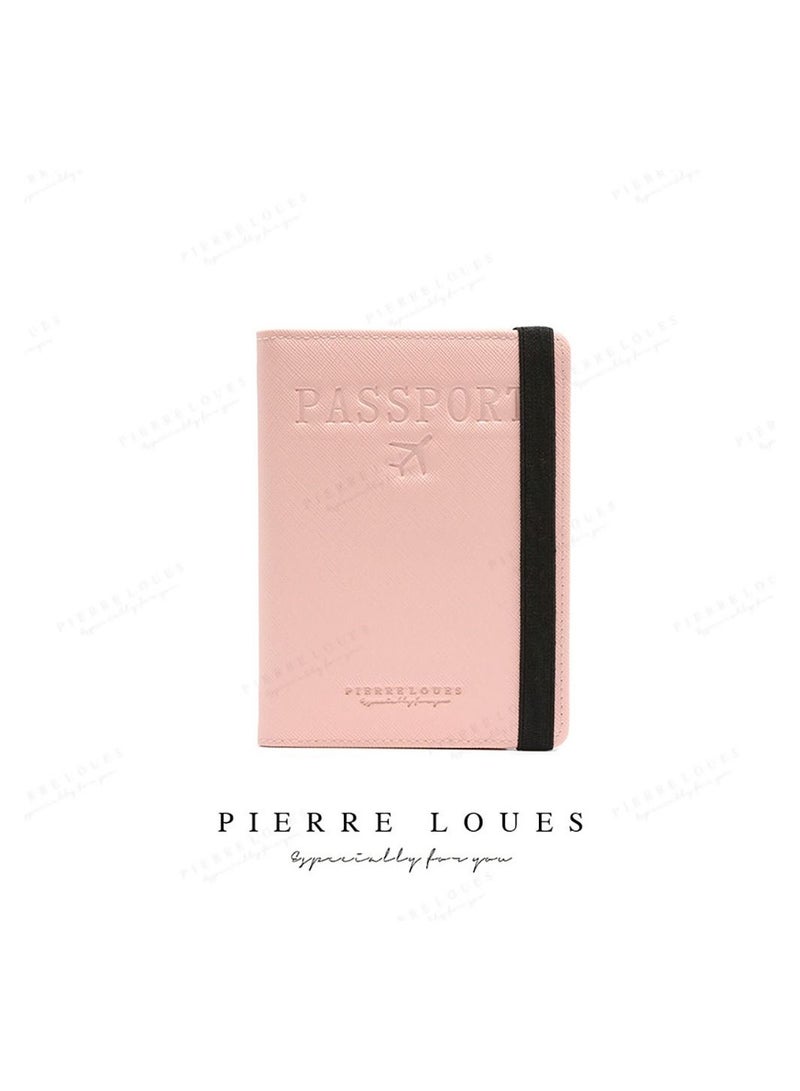 PIERRE LOUES Fashion Leather Passport Holder  - Image 1