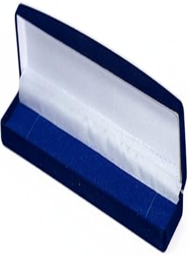 Blue Velvet Necklace Box