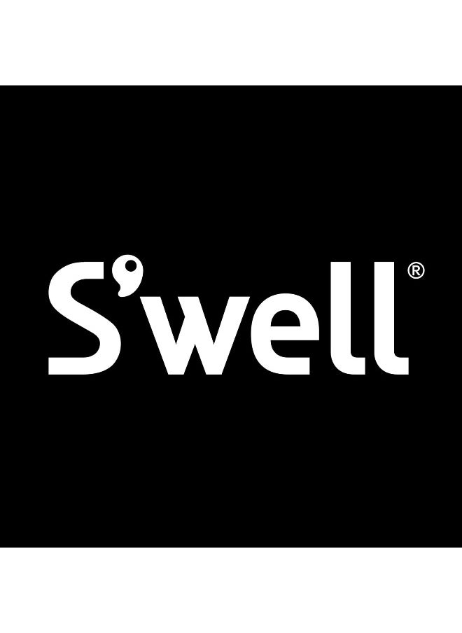S'well - S'well Stainless Steel Wine Chiller, Holds 750ml Bottle, Teakwood, Triple Layered Vacuum Insulated Container Keeps Bottles Chilled for Longer, BPA Free Barware - Image 1