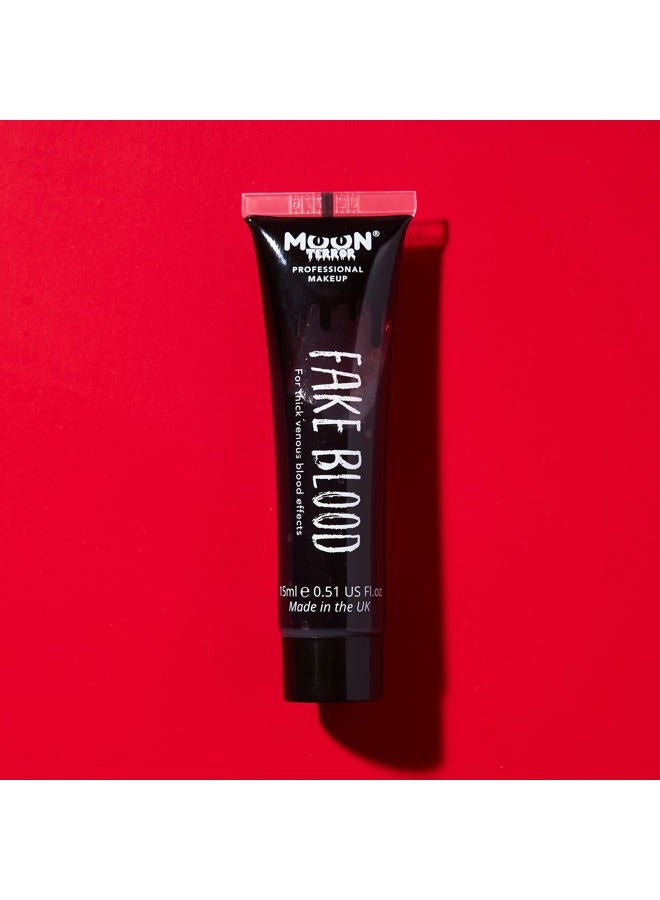 Moon Terror Pro FX Fake Blood - 0.50fl oz x6 - SFX Make up for Halloween Vampire Zombie Theatre - Special Effects Make up - Image 3