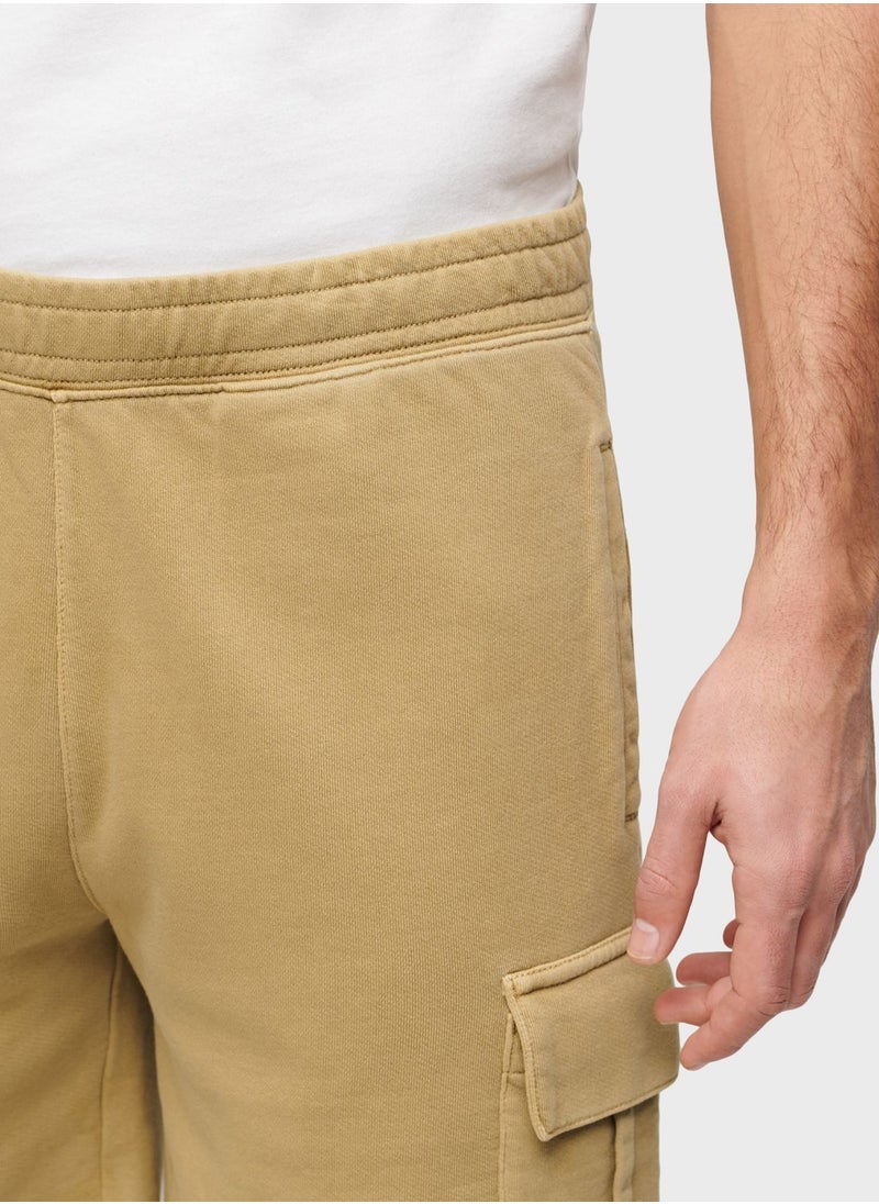 Superdry - Contrast Stitch Cargo Shorts - Image 1