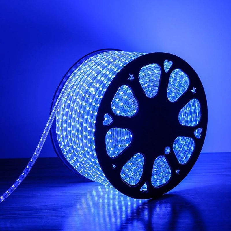 Shaheen Light 3M Roll LED Strip - Light Blue, Indoor & Outdoor, 180 LEDs, Water Resistant