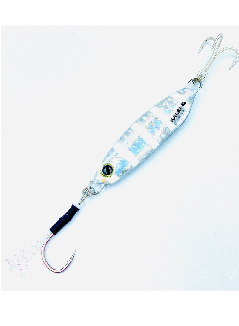 أوكورا مجموعة الحمار الوحشي الفضي من أوكورا كايجو جيغ - أوزان 60 جرام، خطاف BKK حاد للغاية، 10 ألوان ساحرة - معدات خفيفة الوزن لمغامرات الصيد الملحمية - Image 1