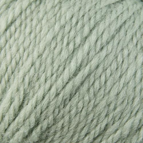 Gisimo 100% Merino Wool Yarn 3-Ply Luxurious and Soft Yarn for Hand Knitting & Crocheting (Ocean Green,1Ball) - Image 2