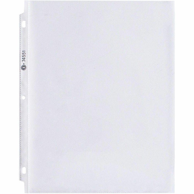 Business Source حماة الأوراق من بيزنس سورس، تحميل علوي، 1.9 ميل، 11"x8-1/2"، 100/ (74551) - Image 1
