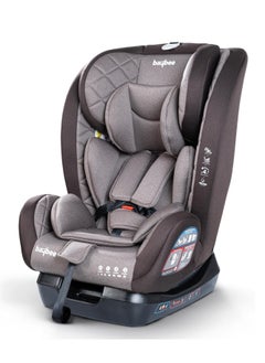 BAYBEE Convertible Infant Car Seat for Baby 0 to 12 Years with 3 Position Recline, Headrest Height Adjustable ECE R44/04 Safety Certified Travel Baby Car Seat for Toddlers Kids Boys Girls Brown  - Image 1