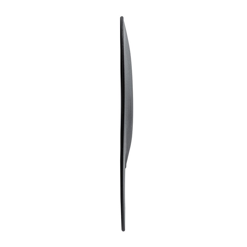 Zadro 10""X7"" Oblong Hand Mirror 6"" Dia. Round Glass Handheld Mirror Modern Ergonomic Handle Pill Shape Handheld Mirror - Image 5