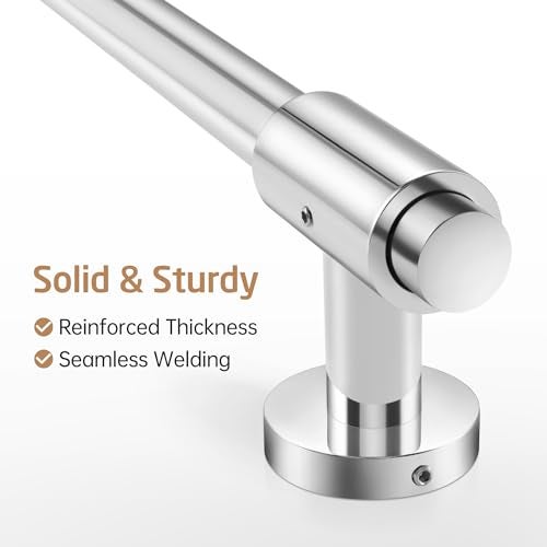 KES Shower Slide Bar 30-Inch with Adjustable Shower Head Holder, SUS 304 Stainless Steel Wall Mounted Shower Bar Polished Finish, F209S78-PS - Image 5