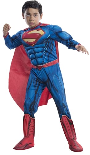 Rubies DC Comics Superheroes: Superman Deluxe Costume for Kids by Rubies, Boy's Small - Image 1