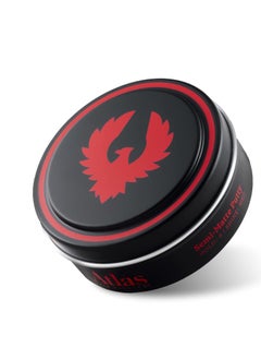 ATLAS Atlas Pomade for Men, Semi-Matte, All day hold, Volumizing Hair Styling Product, Medium Hold, Low Shine Clay and Pomade Hybrid, For All Hair Types, Water Soluble, Hair Paste, 2.4oz, Pack of 1  - Image 1