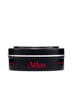ATLAS Atlas Pomade for Men, Semi-Matte, All day hold, Volumizing Hair Styling Product, Medium Hold, Low Shine Clay and Pomade Hybrid, For All Hair Types, Water Soluble, Hair Paste, 2.4oz, Pack of 1  - Image 4