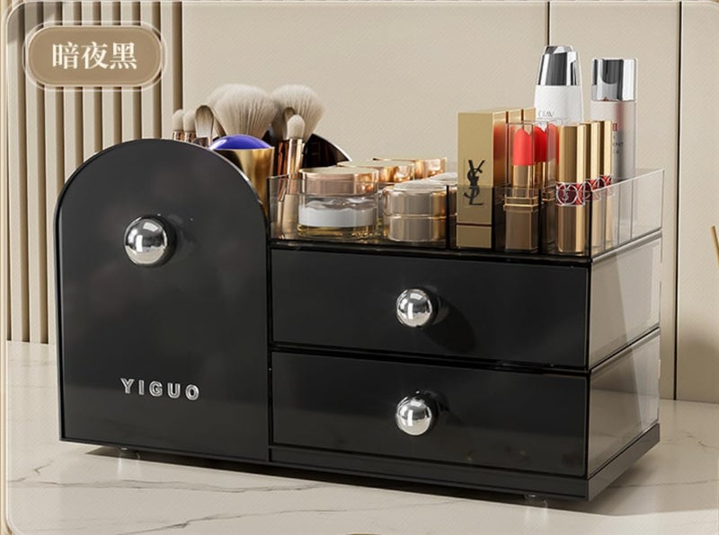 Seadra Versatile Beauty Storage Organize Your Makeup Cosmetics Lipstick Eyebrow Pencil Skincare Masks For Vanity Bathroom Bedroom More Durable DustProof WaterResistant - Image 2