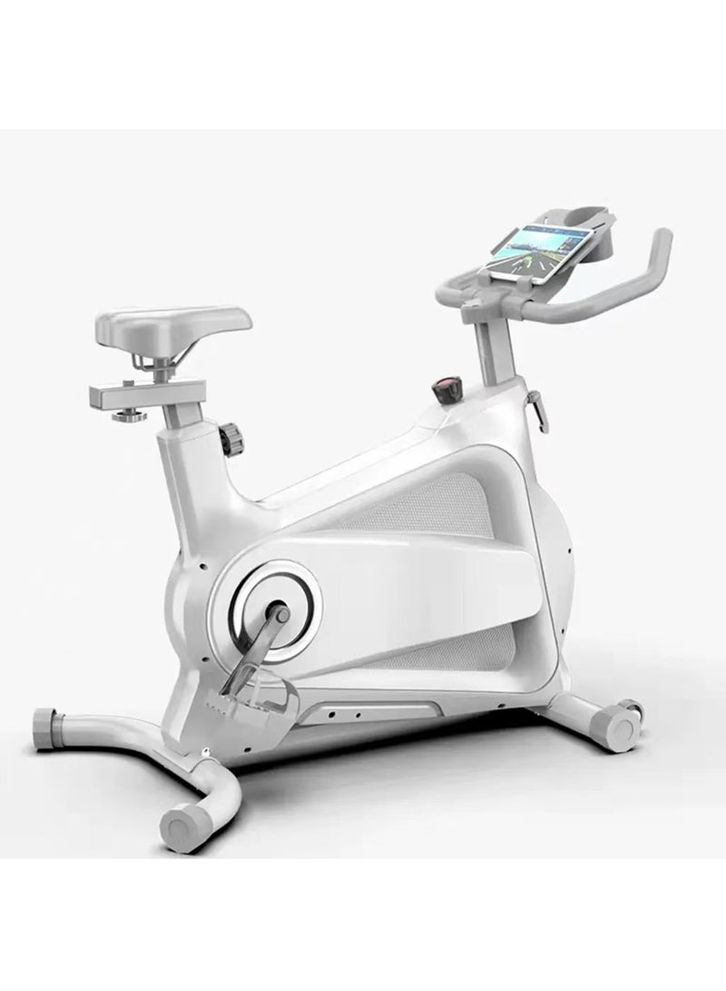 Generic Exercise Cycling Bike Smart Connect Indoor Workout Multi Level Resistance Stationary Bikes with Exclusive App Free Fitness Courses  - Image 1