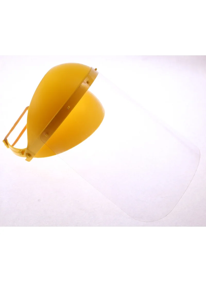 Netaks Face Protective Visor - Face Mask Yellow Set of 3