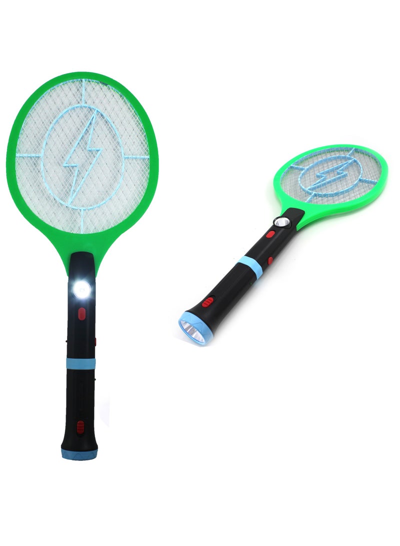 GECKO Buzz Free Nights  Generic Rechargeable Insect Killer Bat with LED Light 53x21cm Your Ultimate Solution for a Pest Free Environment - Image 4