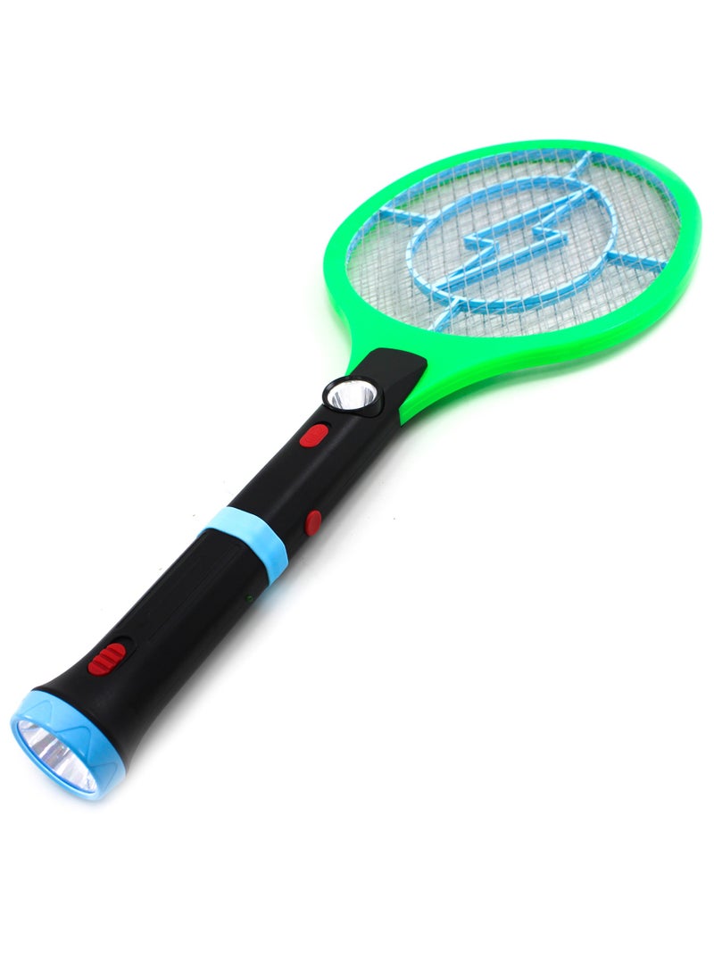 GECKO Buzz Free Nights  Generic Rechargeable Insect Killer Bat with LED Light 53x21cm Your Ultimate Solution for a Pest Free Environment - Image 1