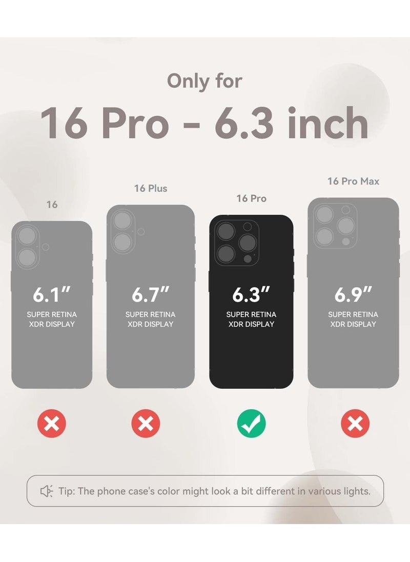 Titanium Silicone Case for iPhone 16 Pro Max – MagSafe Compatible, Camera Protection, Anti-Scratch Microfiber Lining, Includes 2 Screen Protectors - Image 2