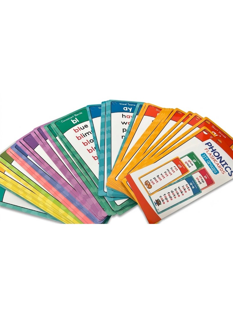 Phonics flash cards 117 groups - Image 2