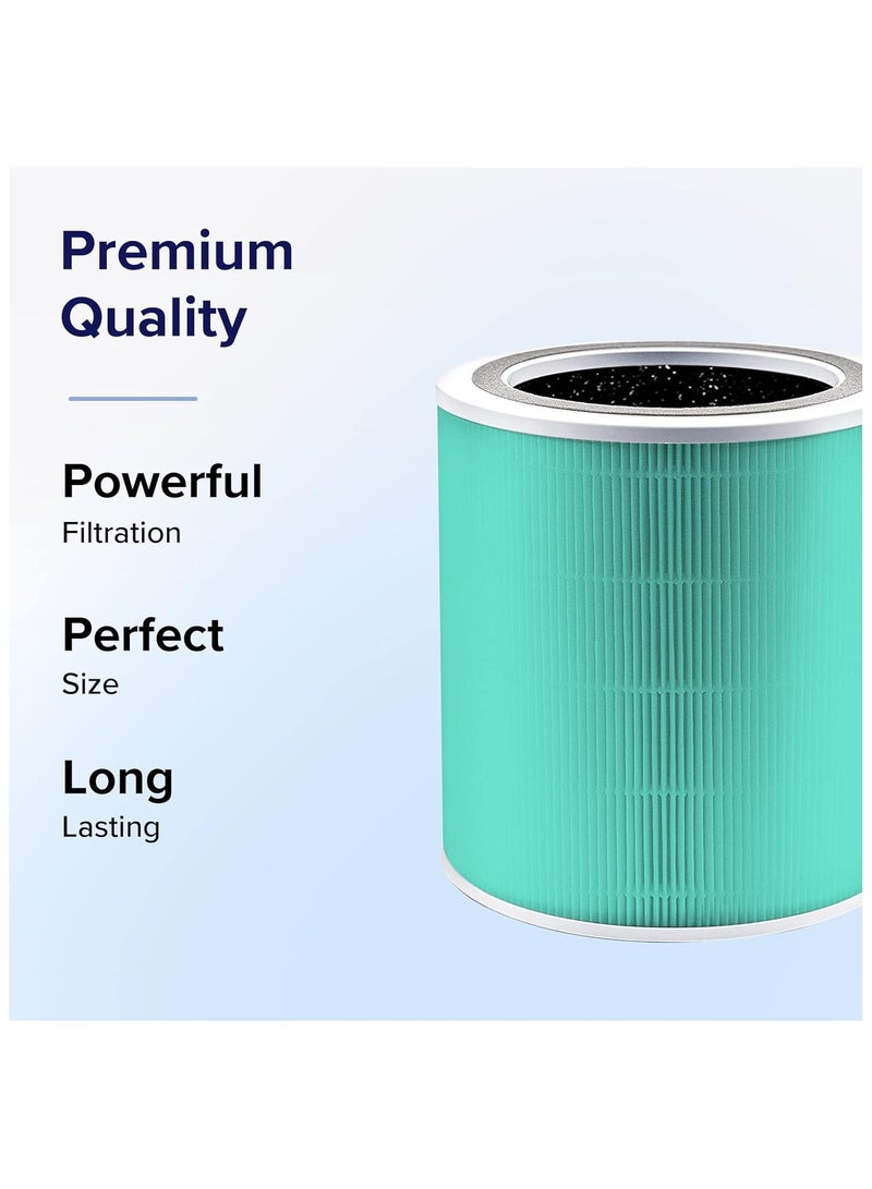 LEVOIT Core 400S Toxin Absorber Carbon Replacement Filter 400S Replacement Filter - Toxin Absorber Green - Image 4