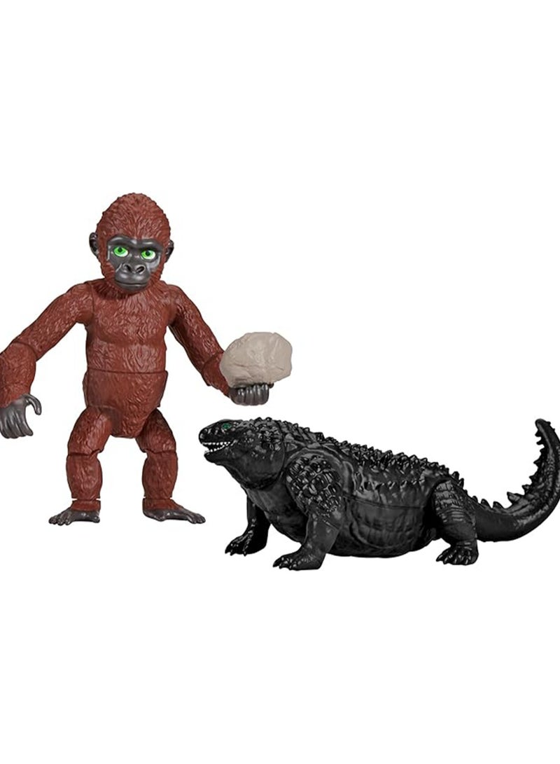 Godzilla Articulated Figure Shimu Lizard Movable Gorilla Model Figure - Image 1
