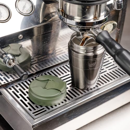 KeepCup Commuter Travel Mug - Insulated Stainless Steel Reusable Coffee Cup with Spillproof Flip Lid - 16oz/454ml - Pine - Image 4