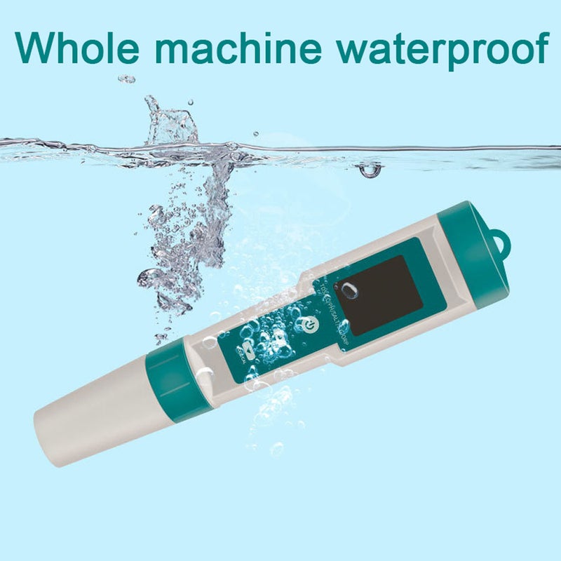 Multifunctional Digital 7 in 1 Water Quality Tester Portable High Accurancy Water Quality Test Pen Water Quality Measurement Tool Water PH/TDS/EC/Salinity/ORP/S.G/Temperature Measuring - Image 2
