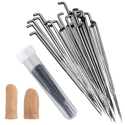 Fadoub Felting Needles 25PCS Spiral Wool Felting Needles Needle Felting Tool Needle Felting Starter Kit with Bottles - Image 1