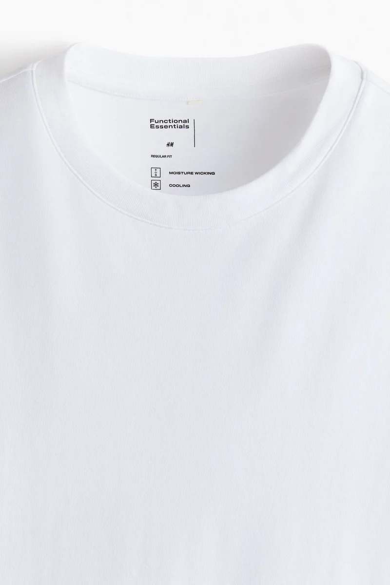 H&M  Cooling Regular Fit T-shirt for Men | Best Price UAE