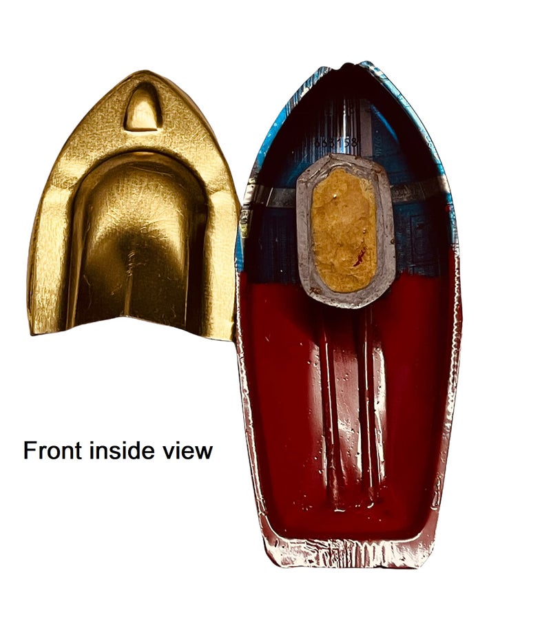 KRIWIN Tin Fun Steam Powered Tin Toy Boat Nav Pop Put Putt Candle Fuel Flame with Dropper - Set of 4 Multi - Image 3
